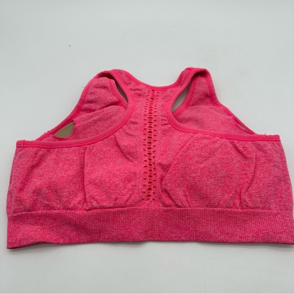 Be Inspired Vibrant Pink Racerback Sports Bra - Picture 3 of 8